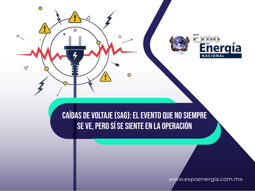 Caídas de voltaje (SAG): el evento que no siempre se ve, pero sí se siente en la operación